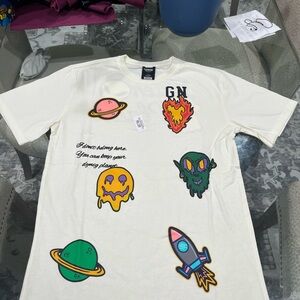 Kids Graphic Tee - White